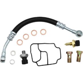 Engine Oil Filter Housing Gasket Kit Compatible with 325Ci 530i X5 Z3 E39 E46 E53 E85 11361705532 11421719855