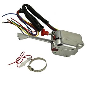 Cnfaner Universal Street Hot Rod كروم بدوره إشارة التبديل لBuick Ford GM 12V الثقيلة سيارة عتيقة شاحنة شارع قضيب الكثبان الرملية عربات التي تجرها الدواب الرمال السكك الحديدية
