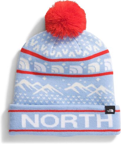 THE NORTH FACE Ski Tuke Pom Hat, TNF Black/Gardenia White, One Size in Saudi Arabia