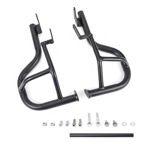 قضبان التصادم لمحرك الطريق السريع للدراجات النارية، واقيات خزان الغاز المتساقطة للإطار متوافقة مع Kawasaki Vulcan S 650 VN650 EN650 2015-2022 (أسود غير لامع) in Kuwait