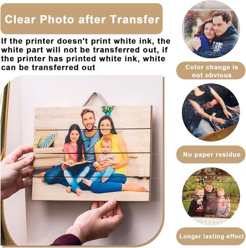100g Photo Transfer Medium Gel, Gel Medium for Photo Transfer Can Transfer Photos to Wood and Other Hard Surfaces, Ideal for DIY Craft Enthusiasts to Decorate Their Home in Saudi Arabia