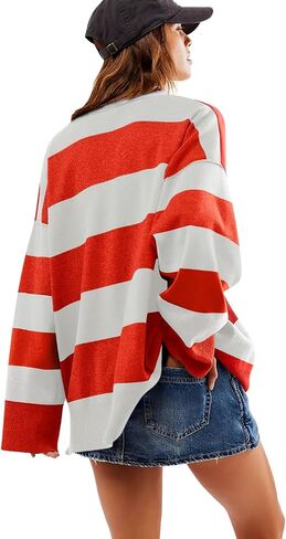 Yousify Oversized Womens Sweaters Fall 2024 Half Zipper Turtleneck Sweater Long Sleeve Tops S-2XL in Saudi Arabia
