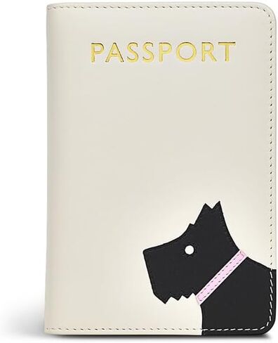 RADLEY London - Face to Face - Passport Cover, Travel Essentials for Women, Card and Passport Anti Theft Wallet, Sized to Fit All Standard Passports (CHALK) in Saudi Arabia