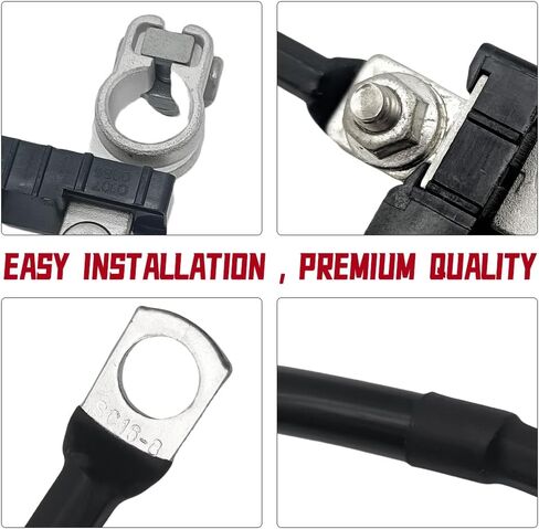 استبدال كابل مستشعر البطارية السلبي 37180-3X001 371803X001 متوافق مع Hyundai Elantra & GT & Coupe 2011-2017، كابل طرف البطارية السلبي in Kuwait