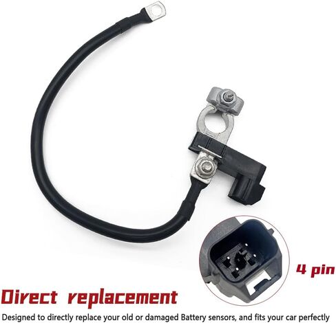 استبدال كابل مستشعر البطارية السلبي 37180-3X001 371803X001 متوافق مع Hyundai Elantra & GT & Coupe 2011-2017، كابل طرف البطارية السلبي in Kuwait