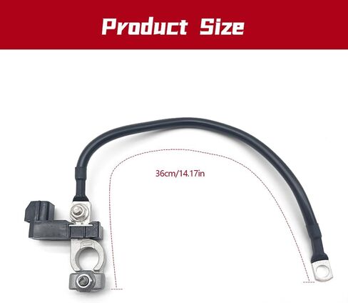 استبدال كابل مستشعر البطارية السلبي 37180-3X001 371803X001 متوافق مع Hyundai Elantra & GT & Coupe 2011-2017، كابل طرف البطارية السلبي in Kuwait