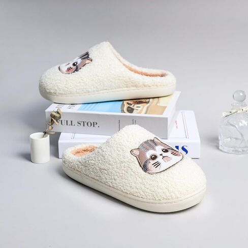 Gaolinci Cute Strawberry Slippers, Home Linen Slippers for Women in Kuwait