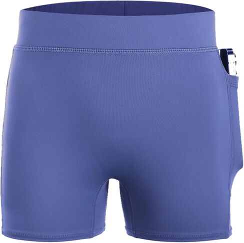 Roadbox Girls Volleyball Spandex Shorts, Youth Biker Shorts with Pockets Athletic Compression Short for Yoga Gymnastics Dance in Kuwait