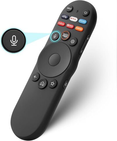 (Pack of 2) Replacement-Remote-Control Only for Roku-TV, for TCL Roku/Hisense Roku/Philips Roku/Onn Roku/Sharp Roku/Element Roku/Insignia Roku/Westinghouse Roku Smart TVs (Only Applies to Roku TV) in Kuwait