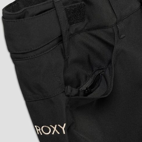 Roxy Backyard Insulated Snowboard Pant (Girl's), Black/Black, X-Large in Saudi Arabia