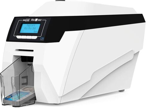 طابعة بطاقات الهوية مزدوجة الجوانب Bodno Magicard Rio Pro 360 وحزمة المستلزمات الكاملة من برنامج معرف الإصدار البرونزي in Kuwait