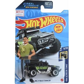 Hot Wheels Rally Baja Crawler, HW Screen Time 6/10 [Black/Green] 141/250