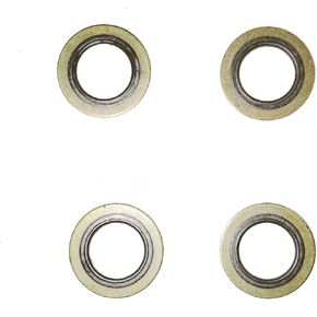 4Pcs Seals Washer Fit M16 Banjo Bolt Tube 24V 3912747 Compatible With Dodge Ram 5.9L 6.7L Cummins 07-19