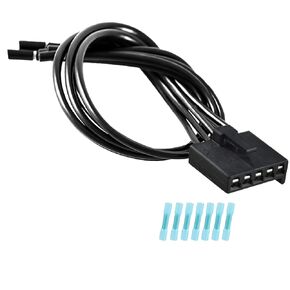 Blower Motor Resistor Connector Wire Harness Pigtail, AC Fan Blower Wire Assembly Compatible with 2010-2015 Ford Fusion, 11-14 Lincoln MKZ, 10-11 Mercury Milan Replace# WPT1285, 645-512