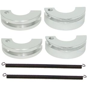 Pack of 2 Aluminum Clutch Shoe Spring Plates 02048 102273 122273 Compatible with 1/10 Nitro Engine RC On/Off Road Buggy Car Truck HSP