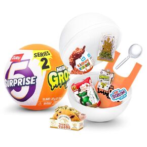 5 Surprise Mega Gross Minis Series 2 by ZURU Boys, Mystery, Collectible, Mini, Parody, Slime