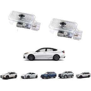 for Subaru Integration Ultra-Brights Step Led Puddle Door Lights, Ultra-Bright LED 3D Laser Ghost Shadow Light, Never Fade with Extension Cord, Pack of 2