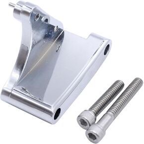 Polished Timing Tab Chain Cover Compatible with SBC Chevy 283 327 350 400 Billet Aluminum