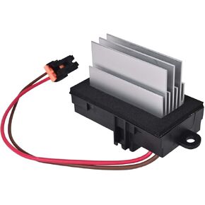 Blower Motor Resistor Heater Fan Control Module Fit for Hum-mer H2 2003-2007 Blower Module Resistor Replace#19331830 89023355 93803637 88986529 15-80388 15-80655 15-80911 3GSH-19E624-CA 4GSH-19E624-AA