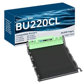 BU220CL Transfer Belt Replacement for Brother BU220CL BU-220CL Transfer Belt Compatible with BU220CL HL-3140CW HL-3170CDW HL-3180CDW MFC-9130CW MFC-9330CDW MFC-9340CDW Printers, 60,000 Pages Black
