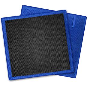 Clay Towel, 2 Pack Clay Towel Auto Detailing, Fine Grade Microfiber Car Clay Bar Towel, Chamois Towel for Car, DIY Detail Clay Towels, Clay Bar Alternative for Car Detailing