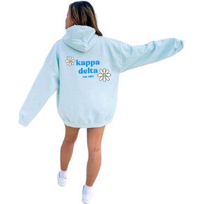 Kappa Delta Blue Daisy Hoodie