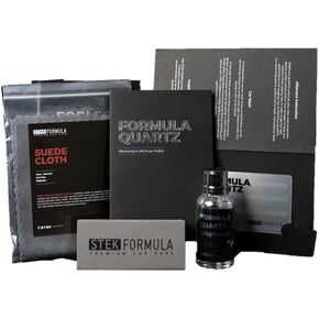 STEK Formula Quartz - Premium Ceramic Coating for Cars | Nanotechnology for Ultimate Paint Protection & High Gloss Finish | Long-Lasting Hydrophobic Barrier | 30ml Kit