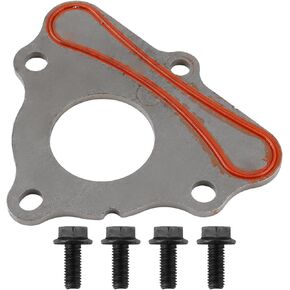 12589016 Camshaft Retainer Plate Gasket with Bolts Compatible with Chevrolet Express Compatible with Silverado Compatible with GMC Savana Compatible with Sierra Compatible with Hummer H2
