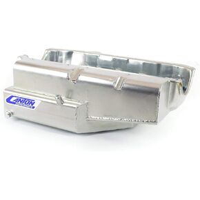 Canton Racing 11-187 SBC Open Chassis Pro Style with Left Or Rear Starter Oil Pan, 1 Pack