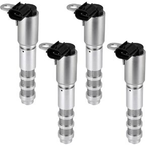 4 PCS 12586722 OCV Oil Control Variable Valve Timing VVT Solenoid For Chevy/Chevrolet Equinox Malibu Traverse Impala & GMC Terrain Acadia & Buick Enclave & Cadillac & Pontiac & Saab 2.8L 3.0L 3.6L