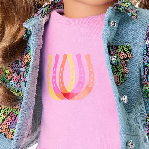 زي ركوب الخيل من American Girl Lila للدمى مقاس 18 بوصة (فتاة العام 2024) in Saudi Arabia