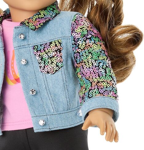 زي ركوب الخيل من American Girl Lila للدمى مقاس 18 بوصة (فتاة العام 2024) in Saudi Arabia