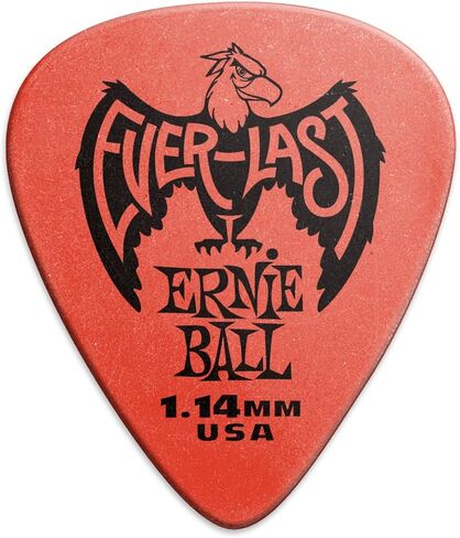 Ernie Ball Everlast Guitar Picks, Purple 1.0mm, 12-pack (P09193) in Saudi Arabia