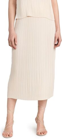 Vince Women's Pleated Straight Pull On Skirt in Saudi Arabia