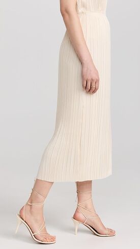 Vince Women's Pleated Straight Pull On Skirt in Saudi Arabia