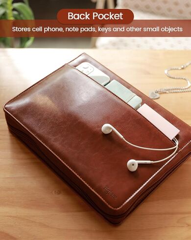 Leather Bible Cover with Soft Handle, Large Bible Book Carrying Case Cover(with Exquisite Bookmark), Church Bible Bag As Gift for Women, Man, Girls, Boy (Pink Print) in Kuwait