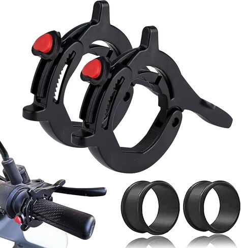 Throttle Cruise Control, Motorcycle Throttle Lock with Silicone Protective Ring, Motorcycle Cruise Control Throttle Clamp, Electric Vehicle Booster Accessories, Motorcycle Accessories Universal (1PCS) in Saudi Arabia