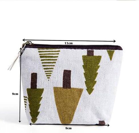 Quickun Coin Purse, Zipper Change Purse Small Zipper Pouch in Saudi Arabia