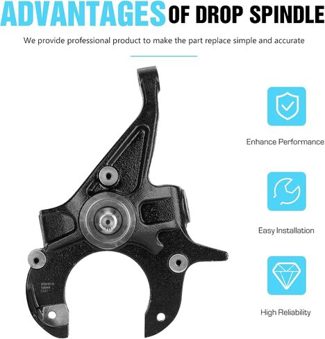 2“ Drop Lowering Spindles Set Fit For 1982-2004 Chevrolet S10 1983-1994 S10 Blazer 1983-1990 GMC S15 2WD ONLY in Saudi Arabia
