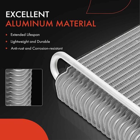 A-Premium A/C المبخر الأساسي متوافق مع شيفروليه سيلفرادو 1500 2500، تاهو، سوبربان، أفالانش وجي إم سي سييرا 3500 HD، يوكون، يوكون XL وكاديلاك إسكاليد، إسكاليد ESV EXT وهامر H2 in Saudi Arabia