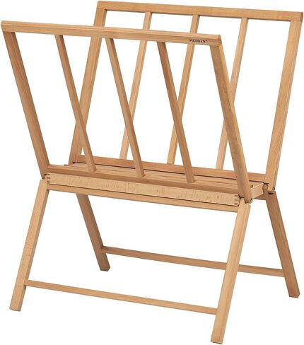 MEEDEN Folding Art Print Rack: Beechwood Art Storage Rack for Canvas Boards in Saudi Arabia