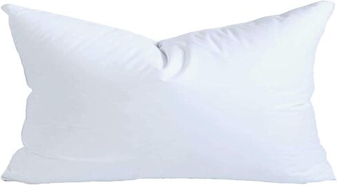 MoonRest 22x22 Inch Synthetic Down Alternative Square Pillow Insert Form Stuffer for Sofa Shams, Decorative Throw Pillow, Cushion and Bed Pillow Stuffing - Hypoallergenic 22“X 22" in Saudi Arabia