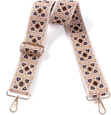 Purse Strap Replacement Crossbody Wide Shoulder Strap Adjustable Length 75cm/29in -135cm/53in, Width 3.8cm/1.49inch, Straps for Handbag Replacement Belts in Kuwait