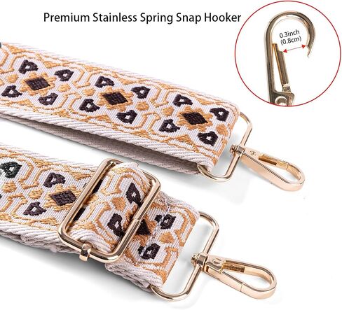 Purse Strap Replacement Crossbody Wide Shoulder Strap Adjustable Length 75cm/29in -135cm/53in, Width 3.8cm/1.49inch, Straps for Handbag Replacement Belts in Kuwait