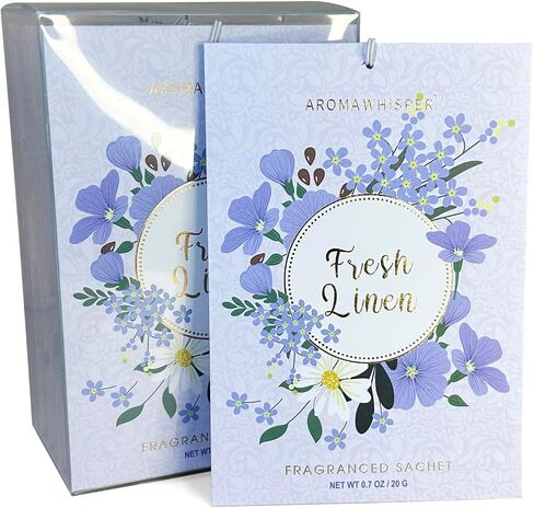 Ocean Breeze Large Scented Sachets - 8 Pack, Long-Lasting Home Fragrance Sachet Bags, Large Fresh-Scented Packets, Scented Sachets for Drawer and Closet in Saudi Arabia