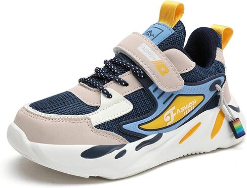 Boys Girls Shoes Lightweight Breathable Running Tennis Athletic Kids Sneakers in Kuwait