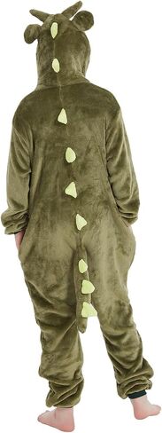 Dinosaur Kids Onesie Halloween Costume One Piece Pajamas Cosplay Animal Suit for Girls and Boys in Kuwait