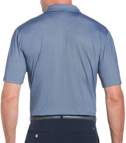 Callaway Golf Performance Polo Men Shirt | Moisture-Wicking Opti-Dri|Breathable Jersey Fabric|Golf Shirt - Peacoat XX-Large in Saudi Arabia