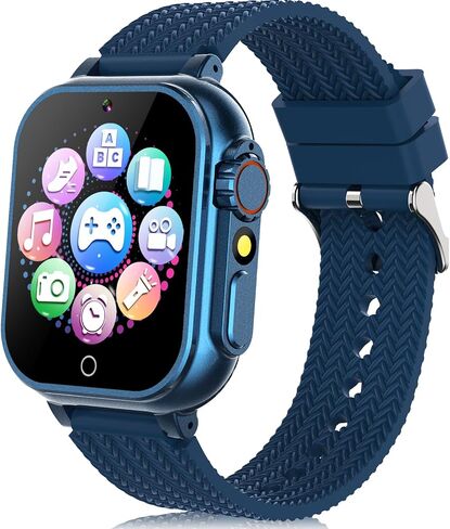 Kids Smart Watch for Girls with 32 Games Audiobook Learn Card HD Touchscreen Camera Music Player Pedometer Educational Toys Birthday Gift for Kids Girls Ages 4-12 Kids Smartwatch in Saudi Arabia