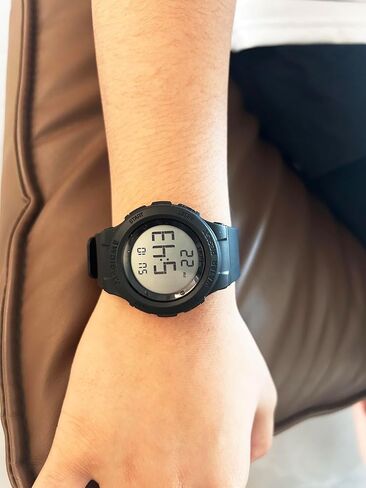 Digital Light Up Watch for Boy and Girl,Kids Watch Ages 7-16,Waterproof 5 ATM, School,Outdoor,Sports Children Watch in Saudi Arabia